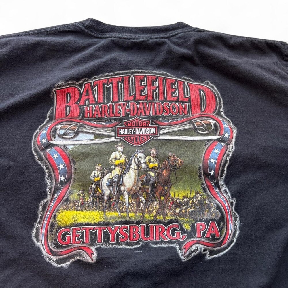 Harley Davidson Gettysburg T-shirt